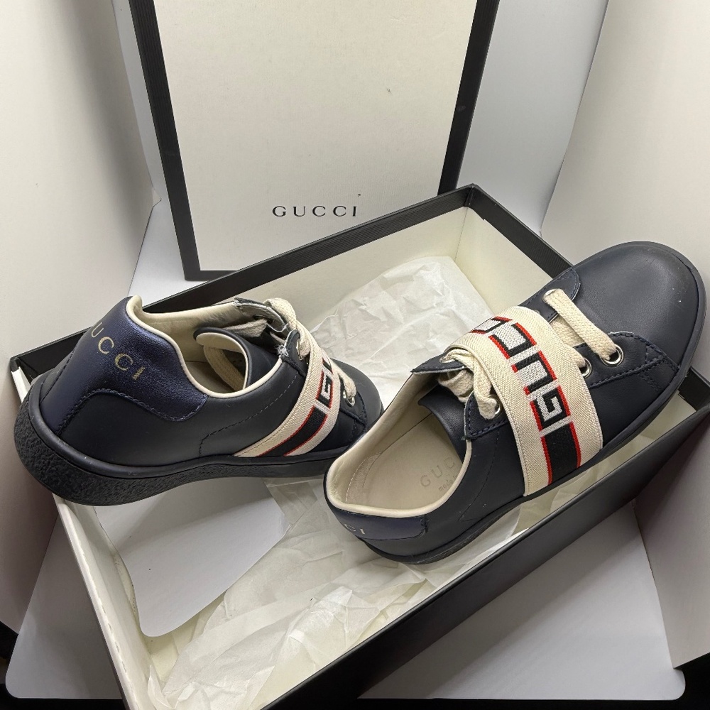 👟 Gucci Kids Sneakers – Sizes 27 & 28 – $200 Each 👟